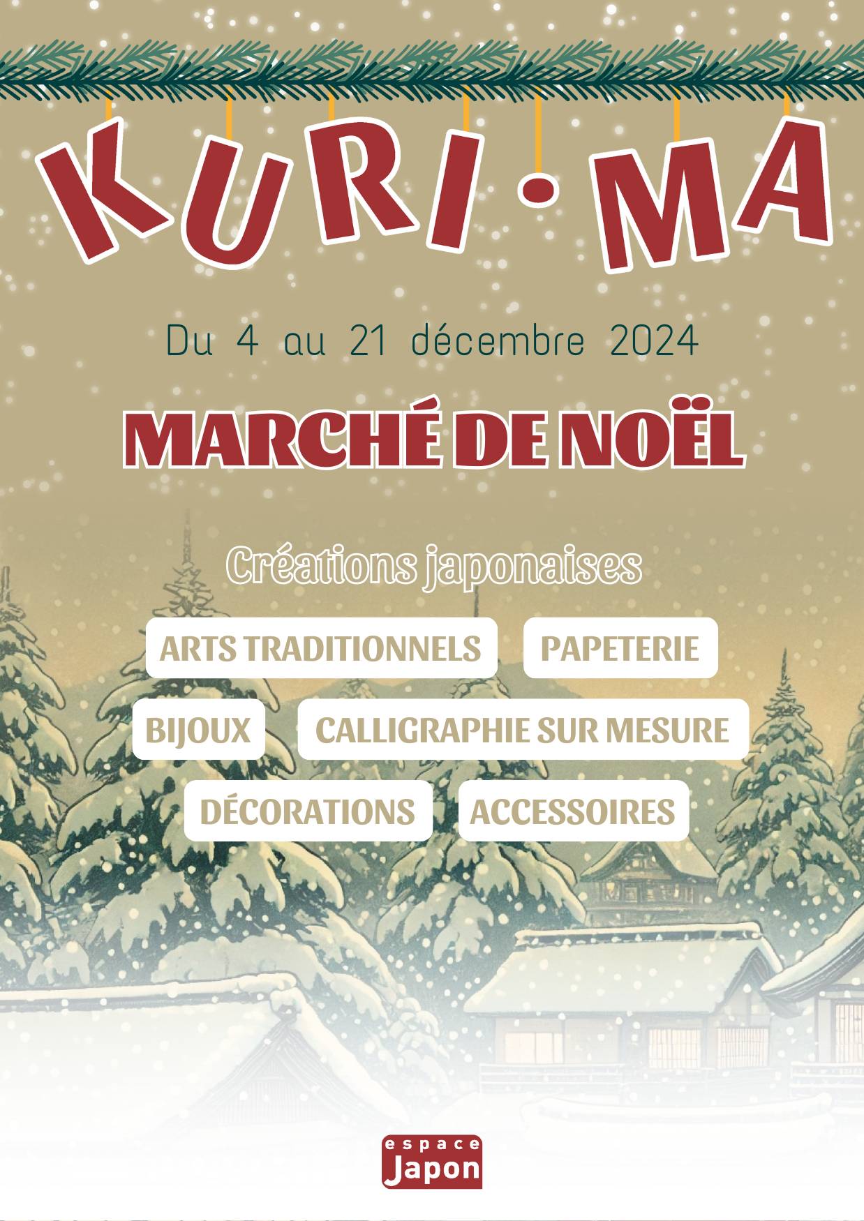 marché de noël japonais